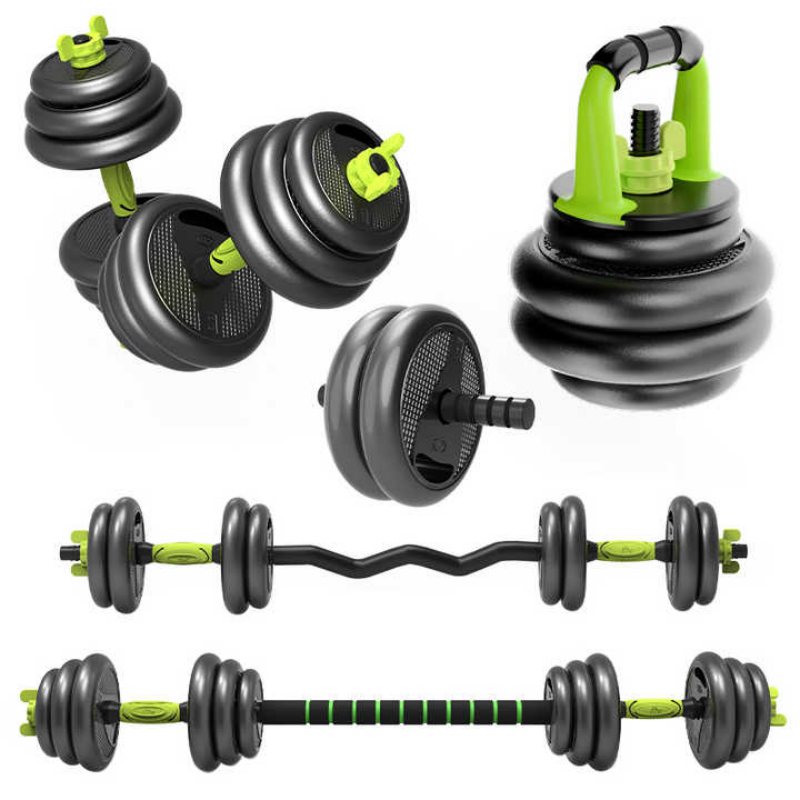 4 in 1 Cement Dumbbell Sets