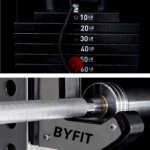 smith machine control panel with various workout programs