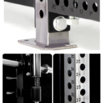 smith machine safety key and resistance adjustment close-up