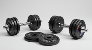 Custom branding and design options for adjustable dumbbells